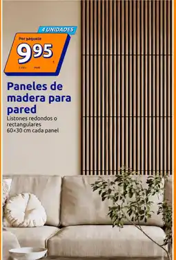 Action Paneles de madera para pared oferta