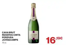 Supercor Juvé&Camps cava brut reserva cinta púrpura oferta