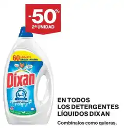 Supercor Dixan detergentes líquidos oferta