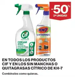Supercor Cif quitagrasas cítrico de kh-7 oferta