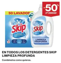 Supercor Skip en todos los detergentes limpieza profunda oferta