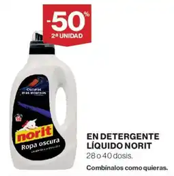 Supercor Norit detergente liquido oferta