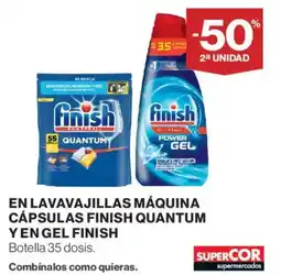 Supercor Finish cápsulas quantum y gel finish oferta