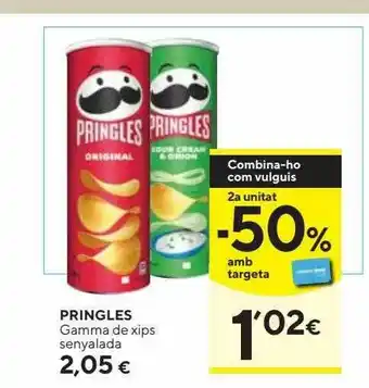 Caprabo Pringles oferta