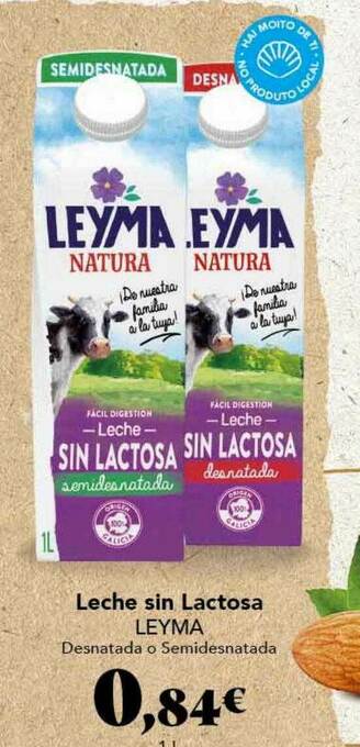 Gadis Leche Sin Lactosa Leyma oferta