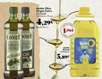 Gadis Aceite Oliva Virgen Extra Coosur Aceite Girasol Koipesol oferta