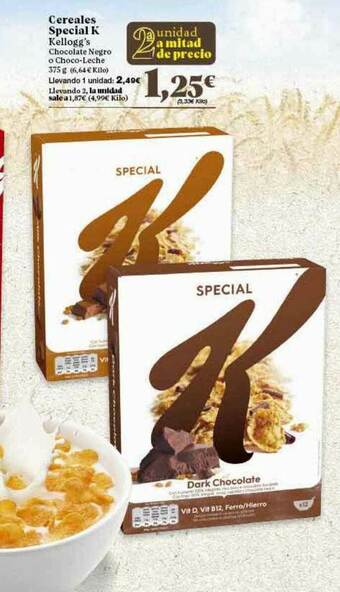 Gadis Cereales Special K Kellogg's oferta