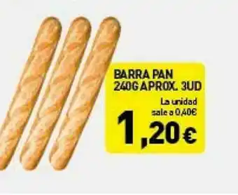 Hiperber Barra Pan oferta