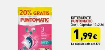 Hiperber Detergente Puntomatic 3en1 oferta