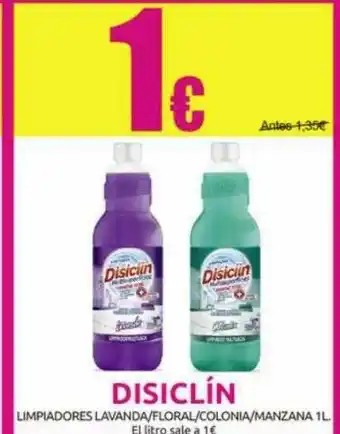 Disiclin Limpiadores Lavanda Floral Colonia Manzana