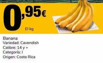 Supeco Banana oferta