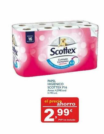 Supermercados La Despensa Papel Higienico Scottex oferta
