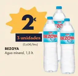 Supermercados Lupa Bezoia agua mineral oferta
