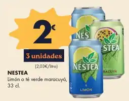 Supermercados Lupa Nestea limón o té verde maracuyá oferta