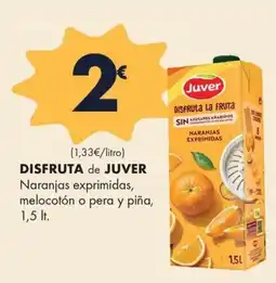 Supermercados Lupa Juver naranjas exprimidas oferta