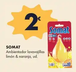 Supermercados Lupa Somat ambientador lavavajillas limón & naranja oferta