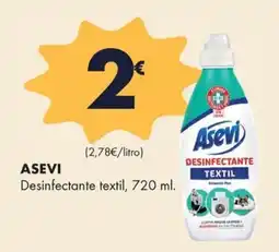 Supermercados Lupa Asevi desinfectante textil oferta