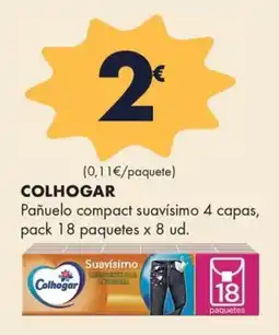 Supermercados Lupa Colhogar pañuelo compact suavísimo 4 capas oferta