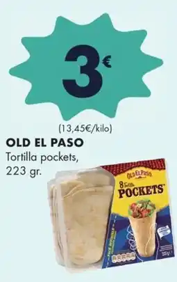 Supermercados Lupa Old el paso tortilla pockets oferta