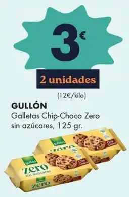 Supermercados Lupa Gullón Galletas Chip-Choco Zero oferta