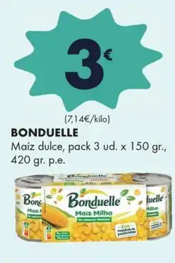 Supermercados Lupa Bonduelle maíz dulce oferta