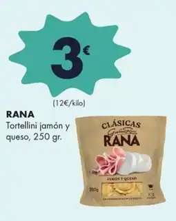 Supermercados Lupa Rana tortellini jamón y queso oferta