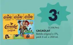 Supermercados Lupa Cacaolat Batido original 0% oferta