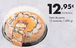 Supermercados Lupa Tarta de yema oferta