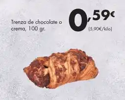 Supermercados Lupa Trenza de chocolate o crema oferta