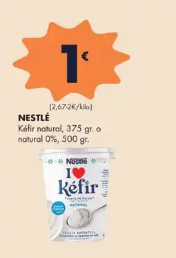 Supermercados Lupa Nestlé Kéfir natural oferta