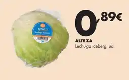 Supermercados Lupa Alteza lechuga iceberg oferta