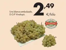 Supermercados Lupa Uva blanca embolsada oferta