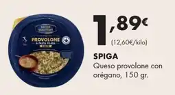 Supermercados Lupa Spiga queso provolone con orégano oferta