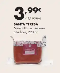 Supermercados Lupa Santa teresa membrillo oferta