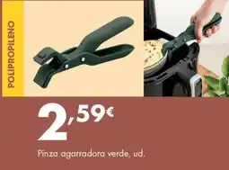Supermercados Lupa Pinza agarradora verde oferta