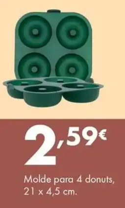 Supermercados Lupa Molde para 4 donuts oferta