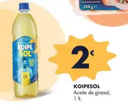 Supermercados Lupa Koipesol aceite de girasol oferta