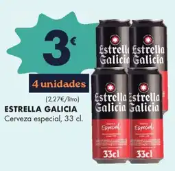 Supermercados Lupa Estrella Galicia Cerveza especial oferta