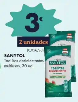 Supermercados Lupa Sanytol toallitas desinfectantes multiusos oferta