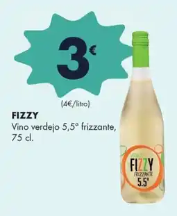 Supermercados Lupa Fizzy Vino verdejo 5,5° frizzante oferta