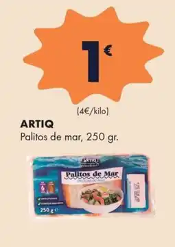 Supermercados Lupa Artiq palitos de mar oferta