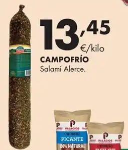 Supermercados Lupa Campo Frío salami alerce oferta