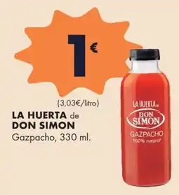 Supermercados Lupa La huerta de don simon gazpacho oferta