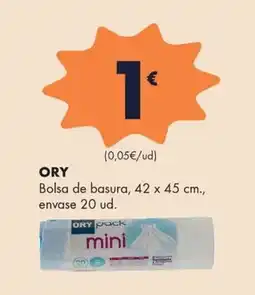 Supermercados Lupa Ory bolsa de basura oferta