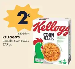 Supermercados Lupa Kellogg's cereales corn flakes oferta