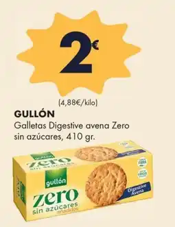 Supermercados Lupa Gullón galletas digestive avena zero oferta