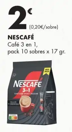 Supermercados Lupa Nescafe cafe 3 en 1 oferta