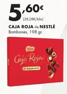 Supermercados Lupa Nestlé Caja Roja oferta