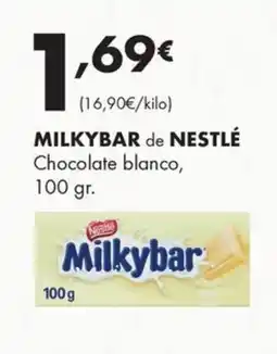 Supermercados Lupa Milkybar de Nestlé oferta