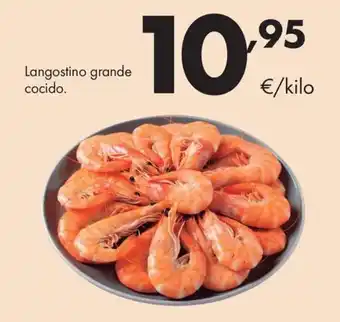 Langostino grande cocido